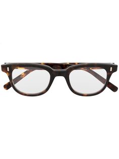 Eyevan7285 солнцезащитные очки в прямоугольной оправе черепаховой расцветки