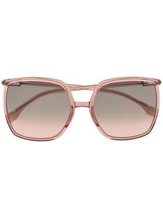 Fendi Eyewear солнцезащитные очки в массивной оправе