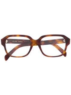 Celine Eyewear очки в оправе черепаховой расцветки