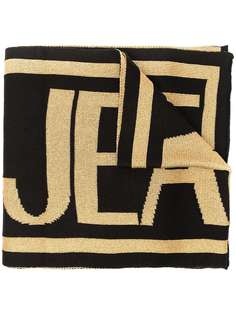 Versace Jeans Couture шарф с логотипом вязки интарсия