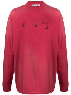 Off-White толстовка с логотипом