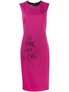 Boutique Moschino платье с надписью