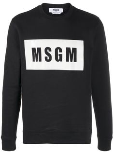 MSGM толстовка с логотипом