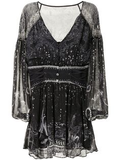 Camilla платье мини Midnight Pearl