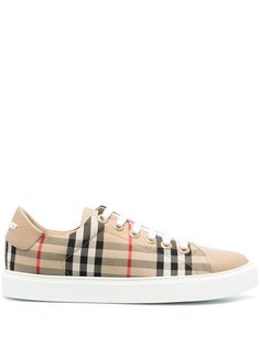 Burberry кеды в клетку