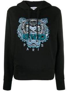 Kenzo худи с вышивкой Tiger