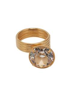 JW Anderson CRYSTAL LOOP RING