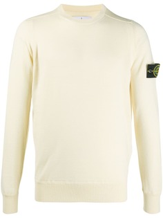 Stone Island свитер с нашивкой-логотипом