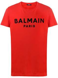 Balmain футболка с логотипом