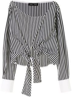 Proenza Schouler топ в полоску с завязками
