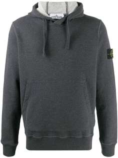 Stone Island худи с нашивкой-логотипом