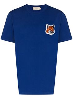 Maison Kitsuné футболка Fox Head с круглым вырезом