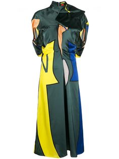 colville атласное платье с графичным принтом
