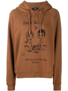 Dsquared2 худи с принтом Love Is