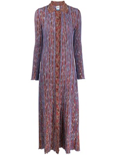 M Missoni длинное трикотажное платье-рубашка