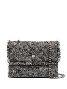 Kurt Geiger London твидовая сумка на плечо Kensington