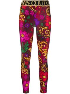 Versace Jeans Couture легинсы с принтом Baroque