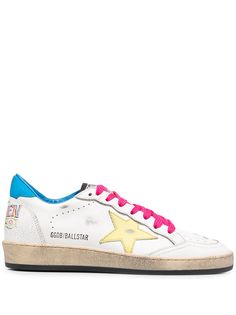 Golden Goose кроссовки с аппликацией