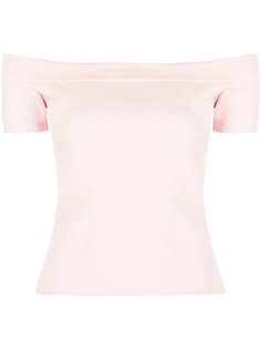 Alexander McQueen топ с открытыми плечами