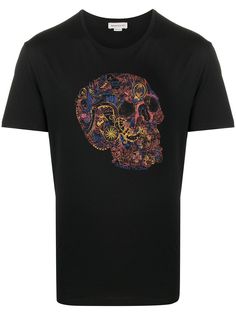 Alexander McQueen футболка с принтом London Skull