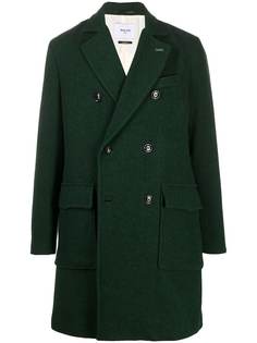 Paltò double-breasted wool coat