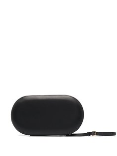 Jil Sander клатч с тисненым логотипом
