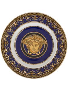 Versace Home круглая тарелка Medusa 18.5 см