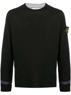 Stone Island джемпер с нашивкой-логотипом