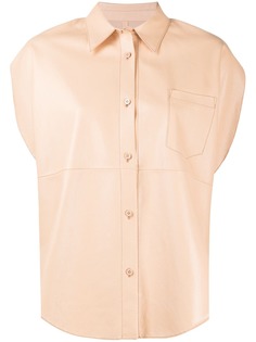MM6 Maison Margiela блузка с рукавами кап