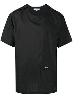 Y-3 футболка с короткими рукавами и логотипом