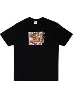 Supreme футболка с принтом Lovers