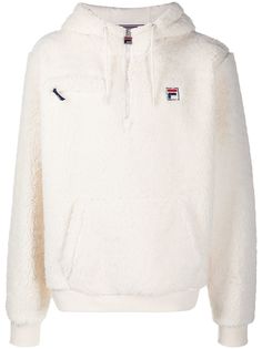 Fila флисовая толстовка с капюшоном
