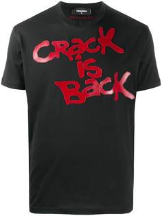 Dsquared2 футболка с надписью