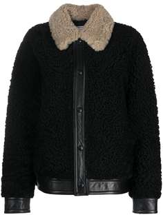 AMI Paris куртка из овчины