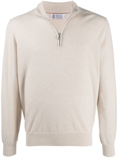 Brunello Cucinelli джемпер с молнией