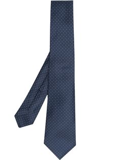 Kiton галстук с вышивкой