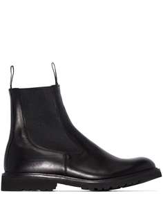 Trickers slip-on leather boots