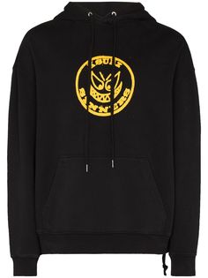 Ksubi logo print cotton hoodie