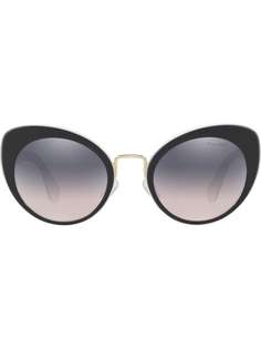 Miu Miu Eyewear солнцезащитные очки в двух тонах