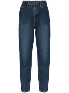 Ksubi stonewashed tapered fit jeans
