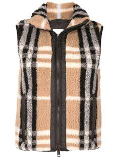 Burberry флисовая куртка в клетку Vintage Check