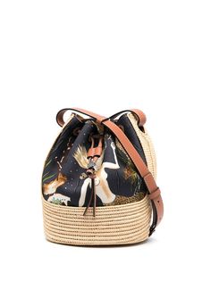 LOEWE сумка-ведро Balloon из коллаборации с Paulas Ibiza