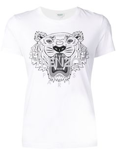 Kenzo футболка с тигром