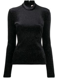 Christopher Kane бархатный топ с блестками