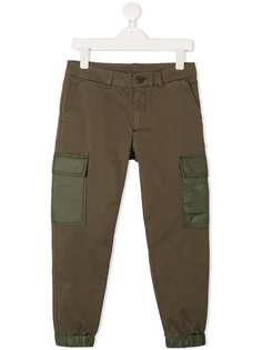 Moncler Kids low-rise cropped trousers