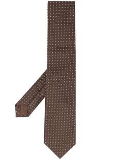 Churchs square embroidered tie