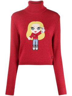 Chiara Ferragni джемпер с вышивкой