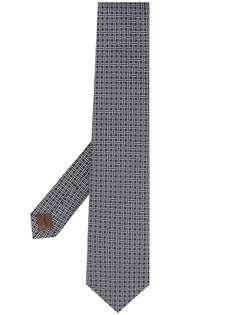 Churchs woven check jacquard tie