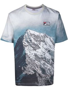 Fila mountain-print T-shirt