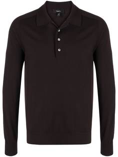 Theory fine wool polo shirt